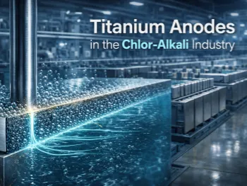 Anvendelse av titananoder i klor-alkaliindustrien: prinsipper, funksjoner og teknisk verdianalyse